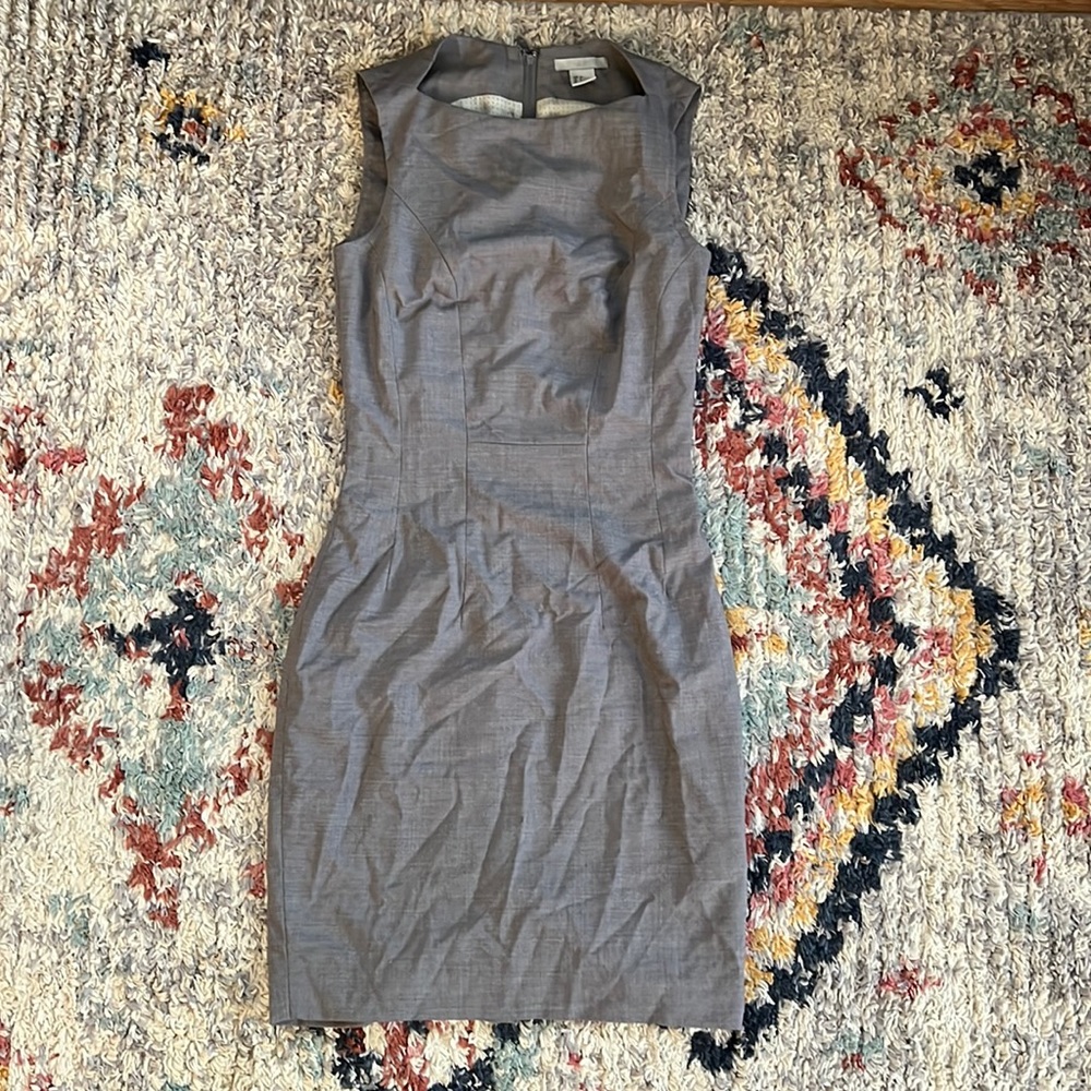 H&M Lined Fitted Business Dress